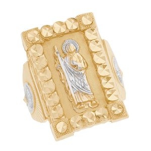 10K Men's Saint Jude Religious Ring